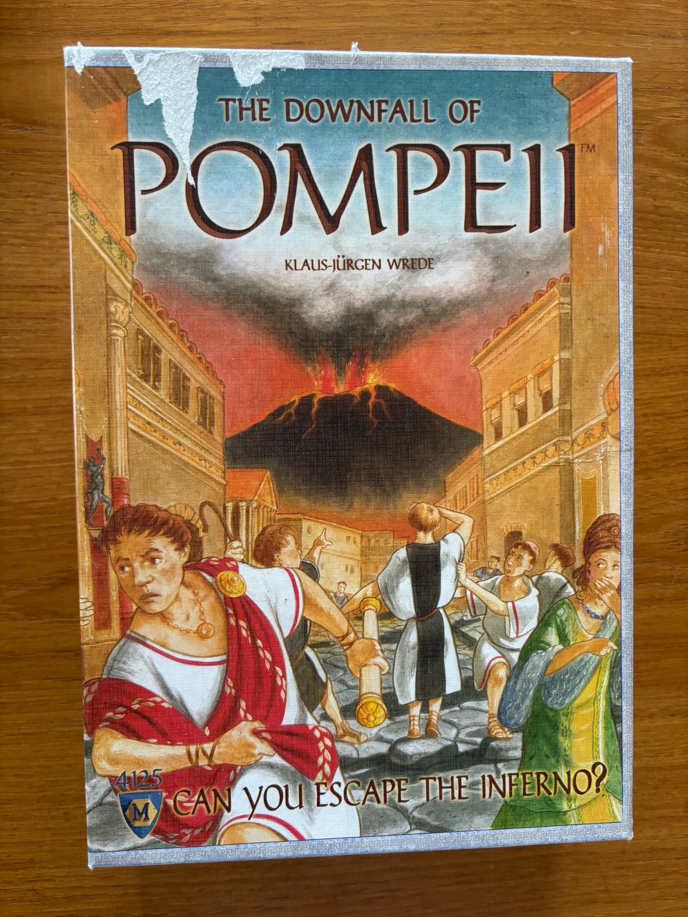 Downfall of Pompeii Board Game